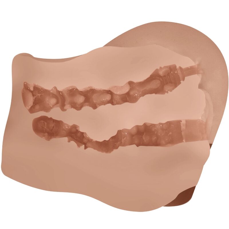 CRAZY BULL - MILA BACK VIBRATOR WITH REALISTIC NATURAL VAGINA AND ANUS REMOTE CONTROL