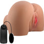 CRAZY BULL - MILA BACK VIBRATOR WITH REALISTIC NATURAL VAGINA AND ANUS REMOTE CONTROL