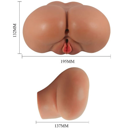 Vibratore anale CRAZY BULL Luna – Design realistico con telecomando per un piacere personalizzato