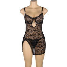 Comprar SUBBLIME Babydoll De Encaje Negro – Diseño Elegante Con Tirantes Ajustables Para Máxima Comodidad-Noxtic
