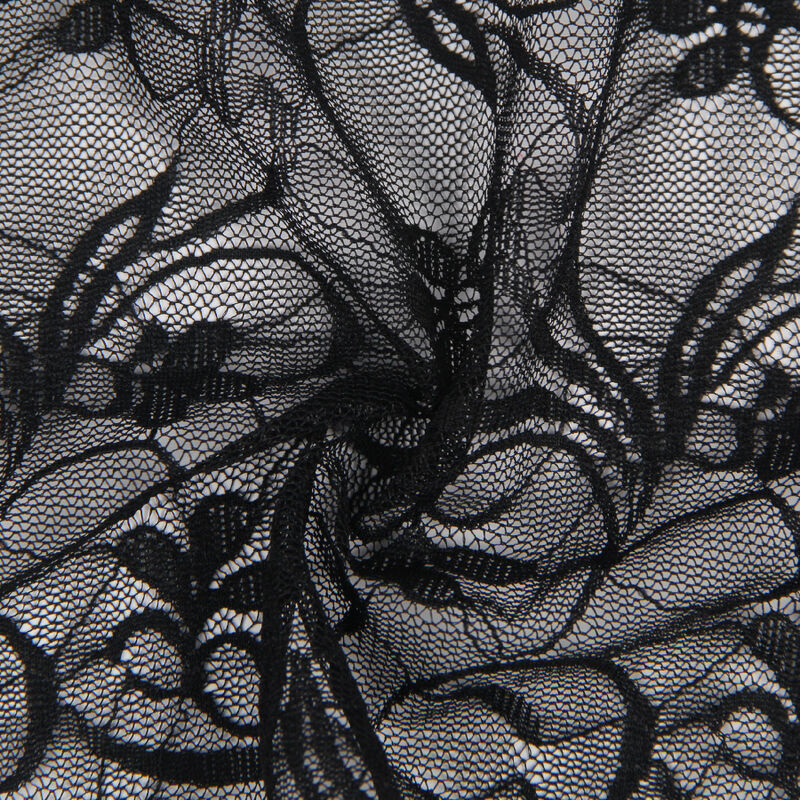 SUBBLIME Babydoll De Encaje Negro – Diseño Elegante Con Tirantes Ajustables Para Máxima Comodidad