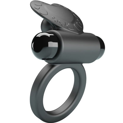 PRETTY LOVE - DEBONAIRE VIBRATING RABBIT RING 10 VIBRATIONS BLACK