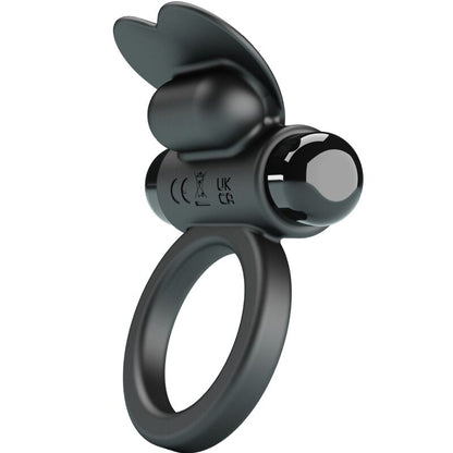 PRETTY LOVE - DEBONAIRE VIBRATING RABBIT RING 10 VIBRATIONS BLACK