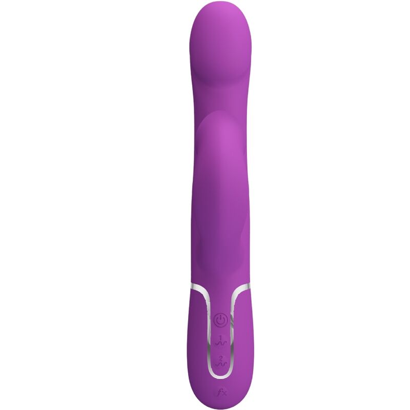 Pretty Love Vibrador Multifunción 4 En 1 Morado – Diseño Ergonómico Con Funciones Avanzadas