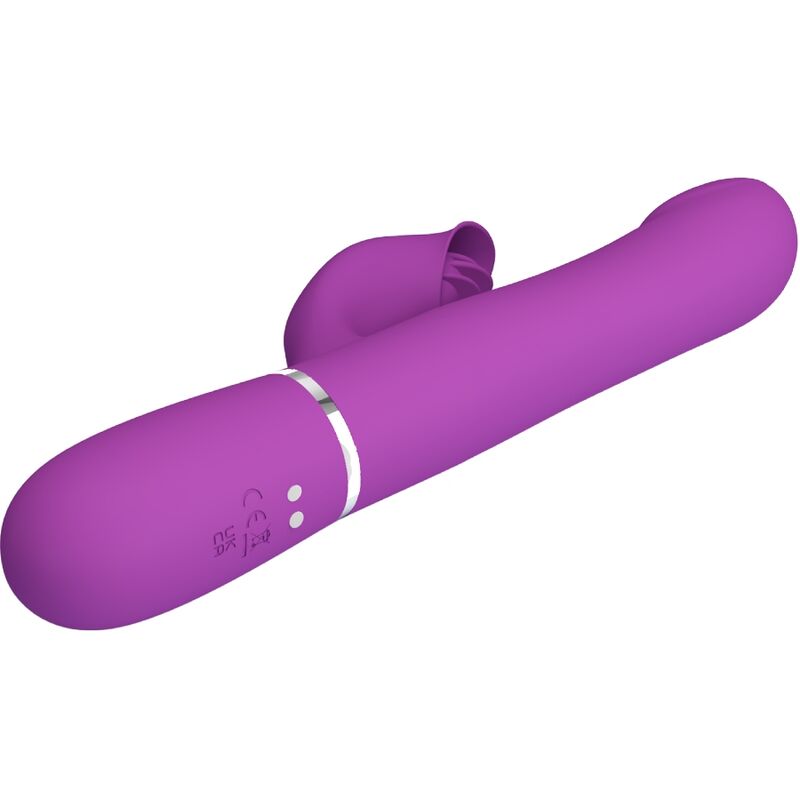 Pretty Love Vibrador Multifunción 4 En 1 Morado – Diseño Ergonómico Con Funciones Avanzadas