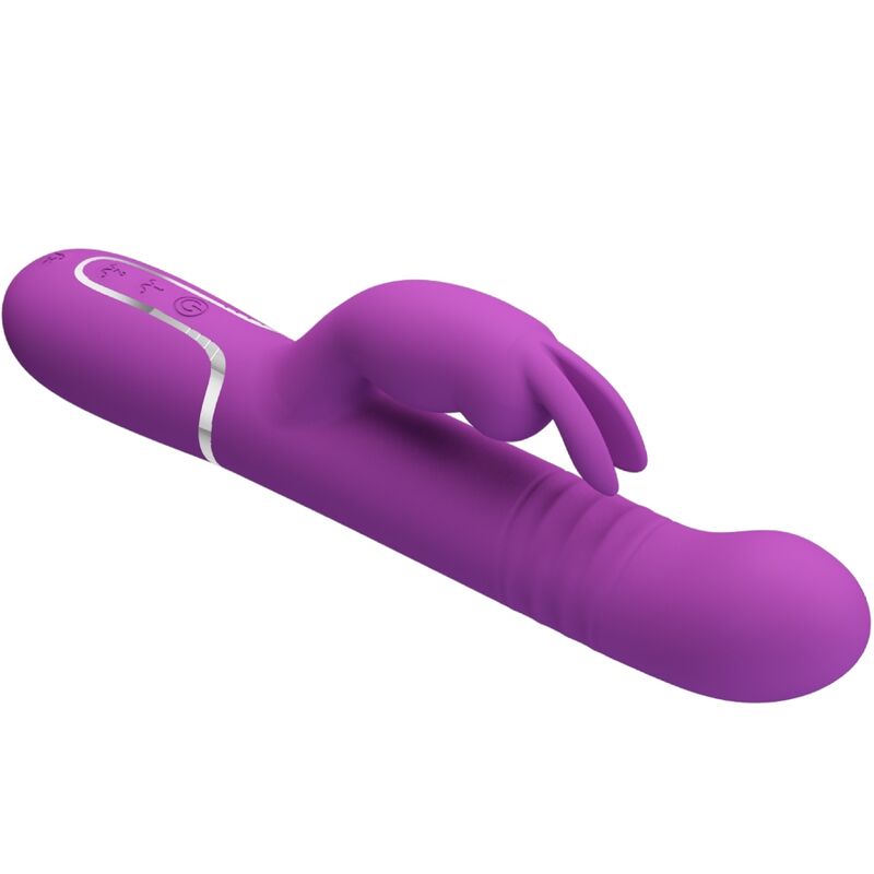 Pretty Love Coale Vibrador Rabbit Multifunción 4 En 1 – Vibrador Recargable De Silicona Médica Para Placer Personal