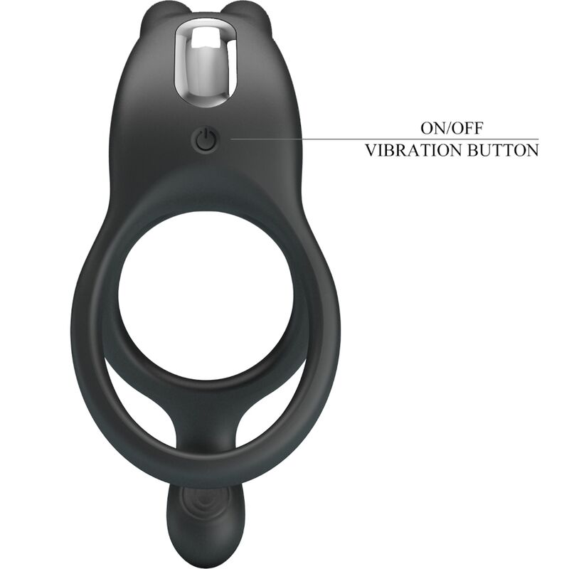 Pretty Love Seth Doble Anillo Vibrador Rabbit – Diseño Ergonómico Con 7 Modos De Vibración