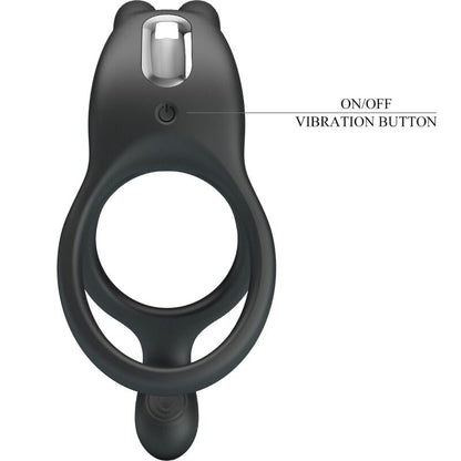 Pretty Love Seth Doble Anillo Vibrador Rabbit – Diseño Ergonómico Con 7 Modos De Vibración