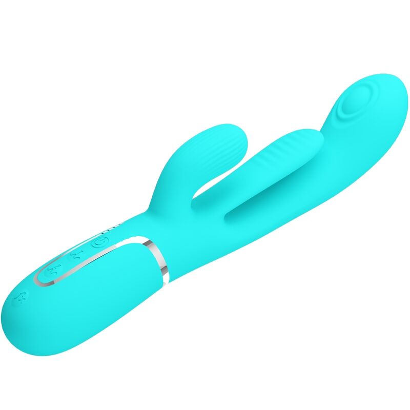 PRETTY LOVE Shania Triple Rabbit Vibrator – Versatilità con 7 impostazioni di vibrazione