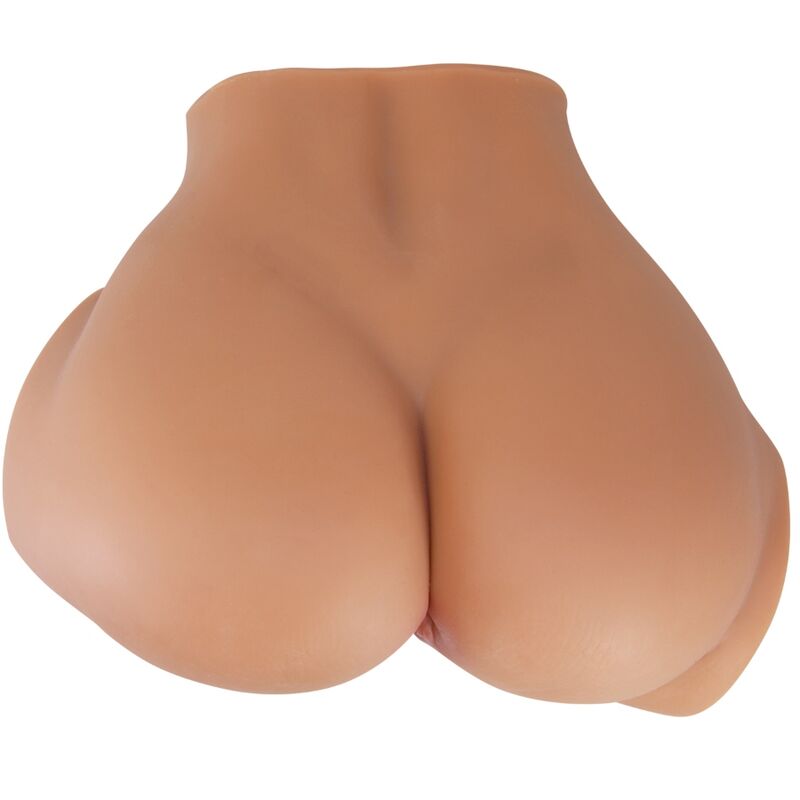 CRAZY BULL - EMILIA REAR VIBRATOR WITH REALISTIC NATURAL VAGINA AND ANUS REMOTE CONTROL