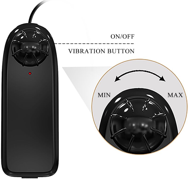 CRAZY BULL - EMILIA REAR VIBRATOR WITH REALISTIC NATURAL VAGINA AND ANUS REMOTE CONTROL