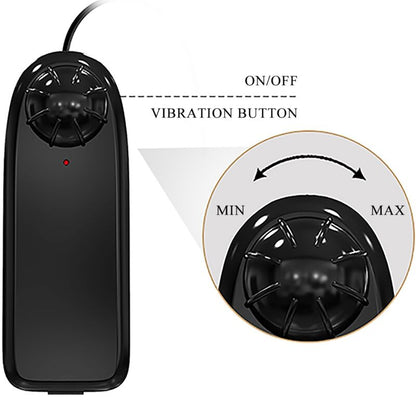 CRAZY BULL - EMILIA REAR VIBRATOR WITH REALISTIC NATURAL VAGINA AND ANUS REMOTE CONTROL