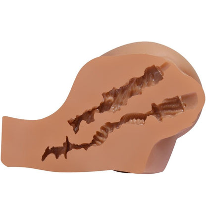 CRAZY BULL - KYLIE REAR VIBRATOR WITH REALISTIC NATURAL VAGINA AND ANUS REMOTE CONTROL