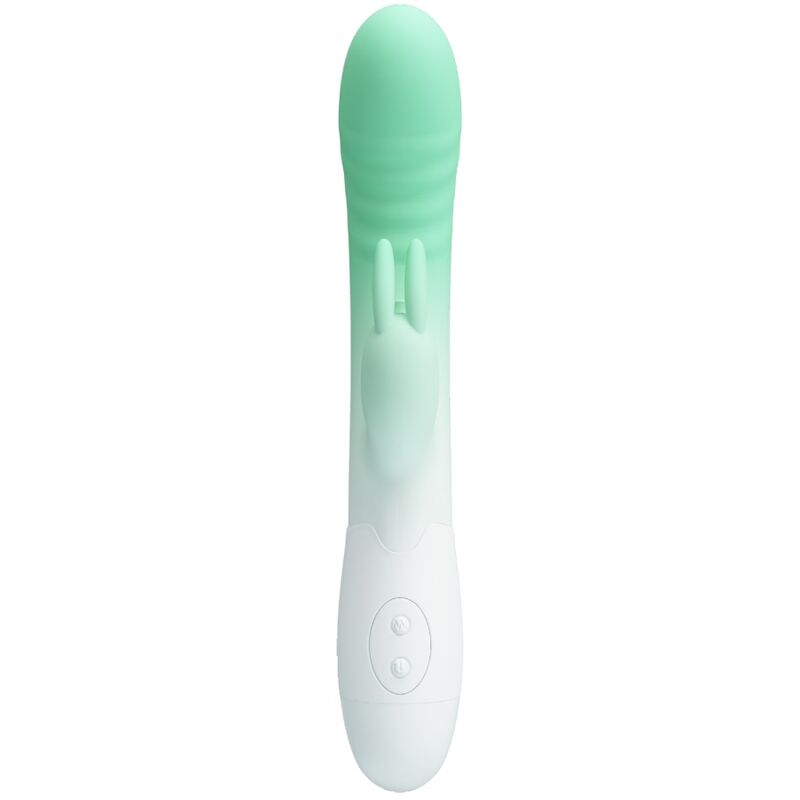 Pretty Love Cerberus Vibrador Rabbit Verde – Diseño Elegante Con 30 Funciones De Vibración
