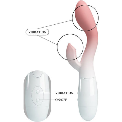 Pretty Love Brighty Pink Vibrator – Doppio stimolatore con 30 modalità di vibrazione