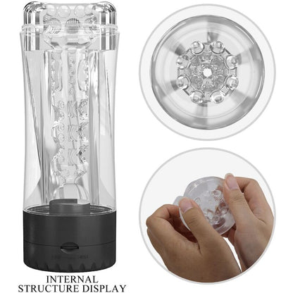 PRETTY LOVE Tamara Vibrador Masculino Multivelocidad Negro – Diseño Elegante Para Placer Inigualable