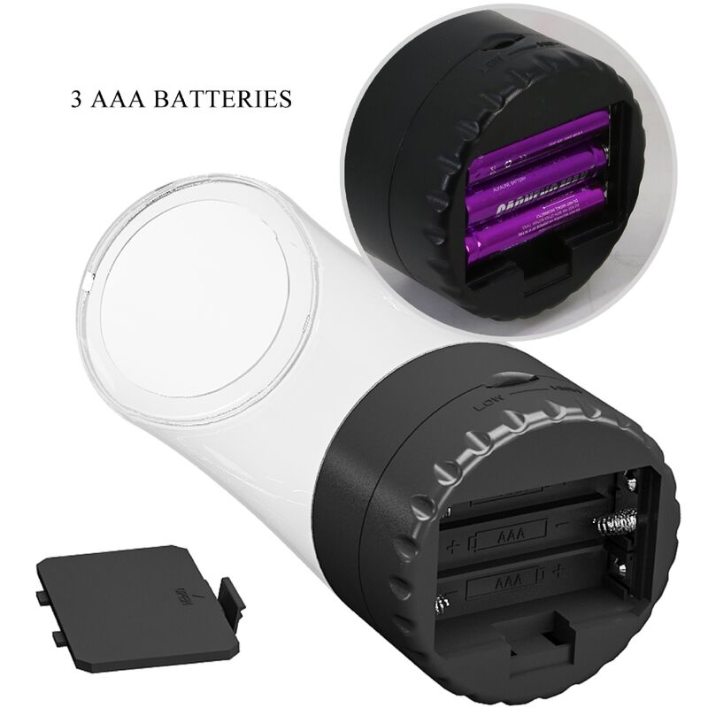 PRETTY LOVE Tamara Vibrador Masculino Multivelocidad Negro – Diseño Elegante Para Placer Inigualable