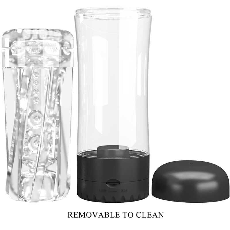 PRETTY LOVE Tamara Vibrador Masculino Multivelocidad Negro – Diseño Elegante Para Placer Inigualable