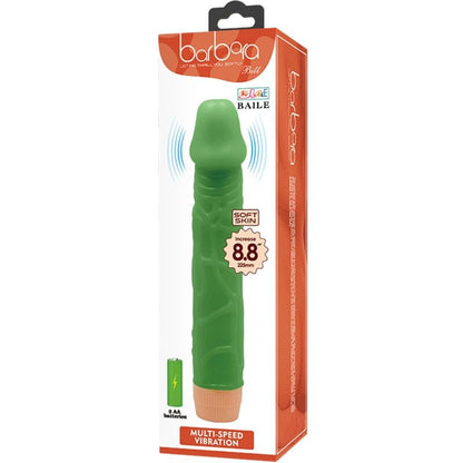 Comprar Baile Bill Vibrador Realista 22.5 Cm Verde – Diseño Ergonómico Para Placer Intenso-Noxtic