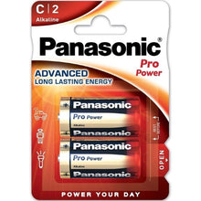 PANASONIC - BATTERIA ALCALINE PRO POWER C LR14 BLISTER*2
