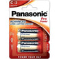 PANASONIC - BATTERIA ALCALINE PRO POWER C LR14 BLISTER*2