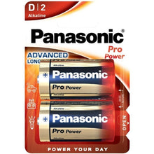 PANASONIC - BATTERIA ALCALINE PRO POWER D LR20 BLISTER*2