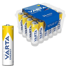 VARTA - ENERGY BATTERIA ALCALINE AA LR6 CONFEZIONE DA 24 BATTERIE