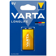 VARTA - BATTERIA ALCALINICA LONGLIFE 9V LR61 BLISTER*1