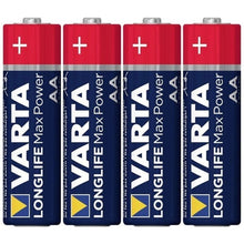 VARTA - BATTERIA ALCALINE MAX POWER AA LR6 RETRATTILE*4