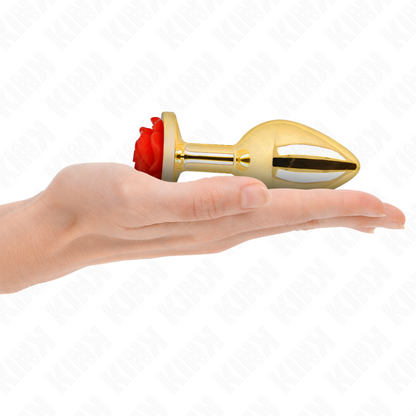 Comprar KINK Plug Anal Dorado Talla L – Juguete Elegante Para Nuevas Sensaciones Con Diseño Sofisticado-Noxtic