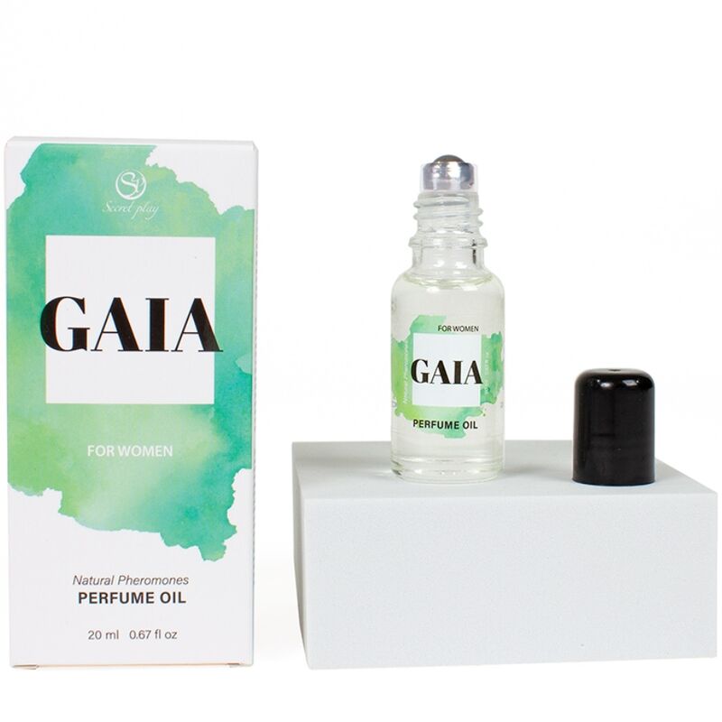 Secretplay Gaia Perfume Natural Con Feromonas 20 Ml – Aroma Cítrico Fresco Para Atraer Sensaciones