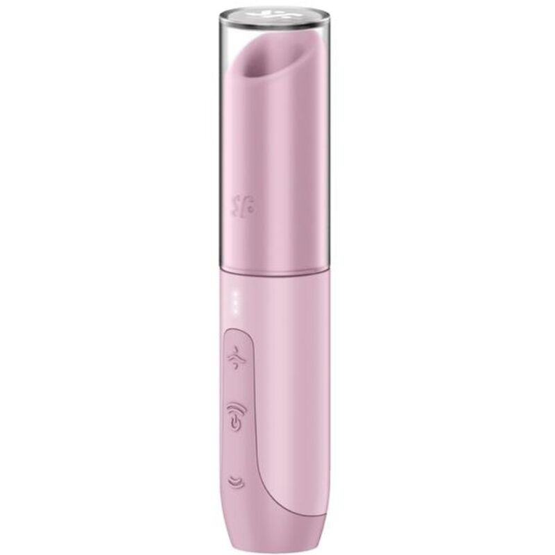 Satisfyer Secret Kiss Stimolatore Clitorideo Rosa – Mini Massaggiatore Ricaricabile con Effetto Silenzioso