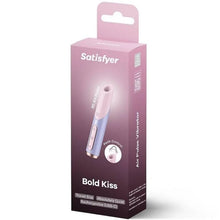 Satisfyer Bold Kiss Rosa Violeta – Masajeador Portátil Silencioso Con Modos de Presión de Aire