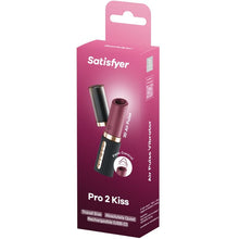 Comprar Satisfyer Pro 2 Kiss Granate Negro – Estimulador Discreto Con Diseño Elegante Para Viajes-Noxtic