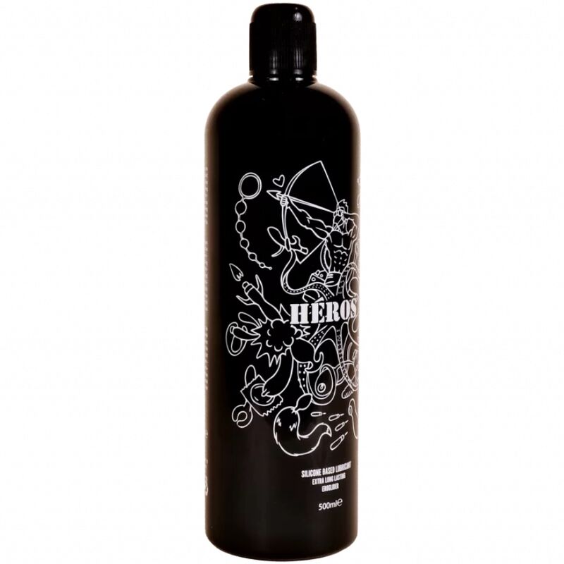 Heros Bodyglide Lubricante Silicona 500 Ml – Suave Y No Pegajoso Para Placer Confiable