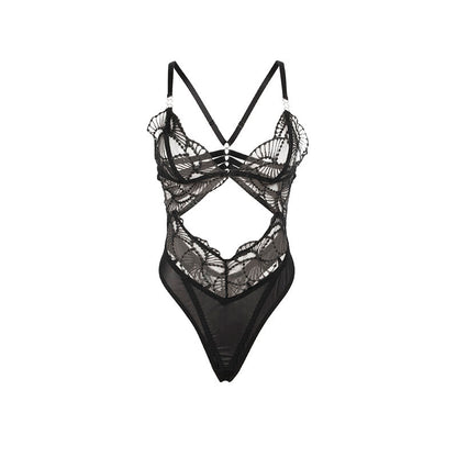 Comprar SUBBLIME Body Transparente Con Encaje Negro Talla S M – Diseño Elegante Para Comodidad Diaria-Noxtic
