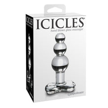 Massaggiatore di cristalli ICICLES n. 47 – Design elegante con punta affusolata per un facile inserimento