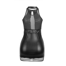 SUBBLIME Abito nero con scollo all'americana L/XL – Elegante design trasparente per occasioni speciali