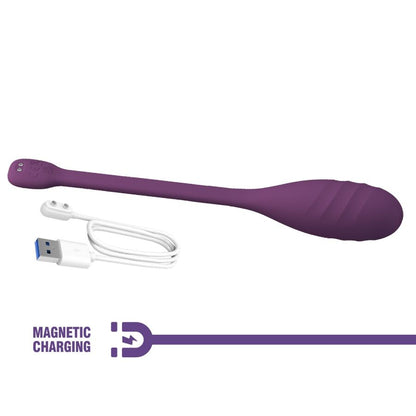Comprar Pretty Love Leviathan Morado – Vibrador Recargable Con Control App Para Libertad Sensual-Noxtic