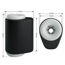 PRETTY LOVE - DJ GIRL MALE MASTURBATOR WITH VIBRATION 5 SETTINGS BLACK