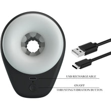 PRETTY LOVE - DJ GIRL MALE MASTURBATOR WITH VIBRATION 5 SETTINGS BLACK