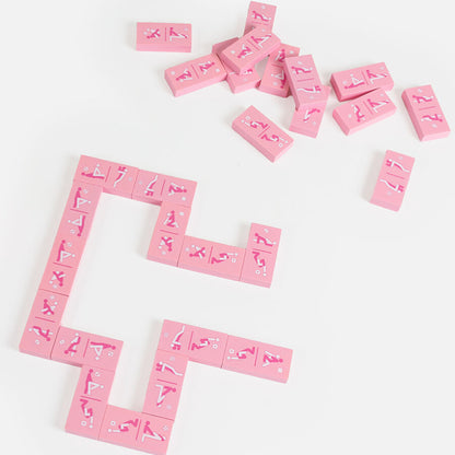 SECRETPLAY Kinky Domino Gioco in Legno – Divertimento Classico con un Tocco Piccante per Esplorare Nuove Esperienze