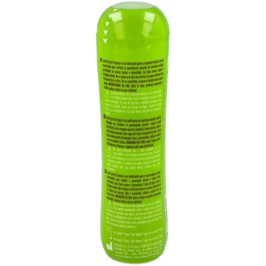 Control Lub Tropical Gel 75 ml – Lubrificante a base d’acqua per un comfort duraturo