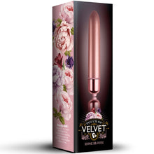 ROCKS-OFF - BALA VIBRADORA TOUCH OF VELVET ROSE BLOOM 10 VELOCIDADES