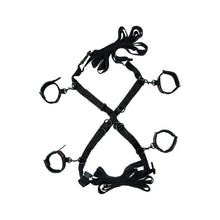 CALEXOTICS - SCANDAL SET DE ATADURAS CRUZADAS CAMA