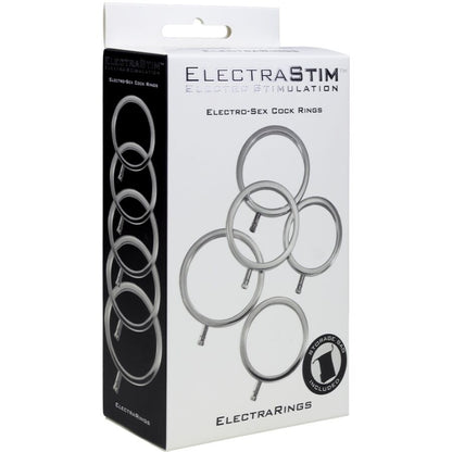 ELECTRASTIM - ELECTRARINGS ANILLOS METÁLICOS PARA EL PENE PACK 5