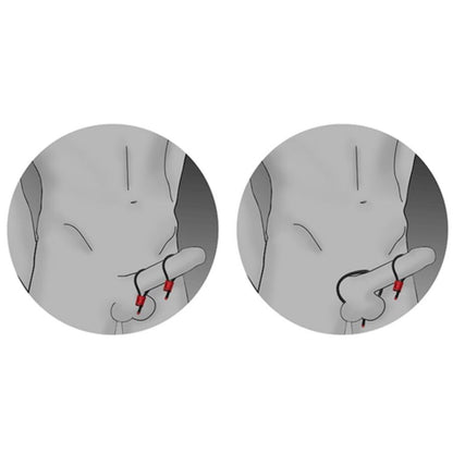 ELECTRASTIM - PRESTIGE ELECTRA LOOPS ANILLOS DE PENE AJUSTABLES ROJO