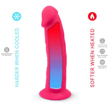 SILEXD Modello 2 Premium Silicone Fucsia – Design realistico per un piacere autentico