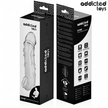 ADDICTED TOYS - EXTENSOR PARA EL PENE TRANSPARENTE 27 CM