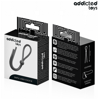 ADDICTED TOYS - CUERDA SILICONA PARA EL PENE DE LAZO SIMPLE